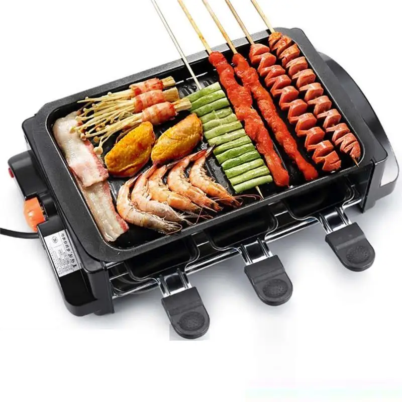 Электрический домашний кухонный гриль для приготовления мяса стейка кебаба|electric