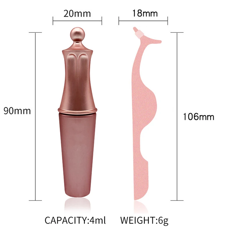 Магнитная подводка для глаз с Набор накладных ресниц Магнитный карандаш 3D