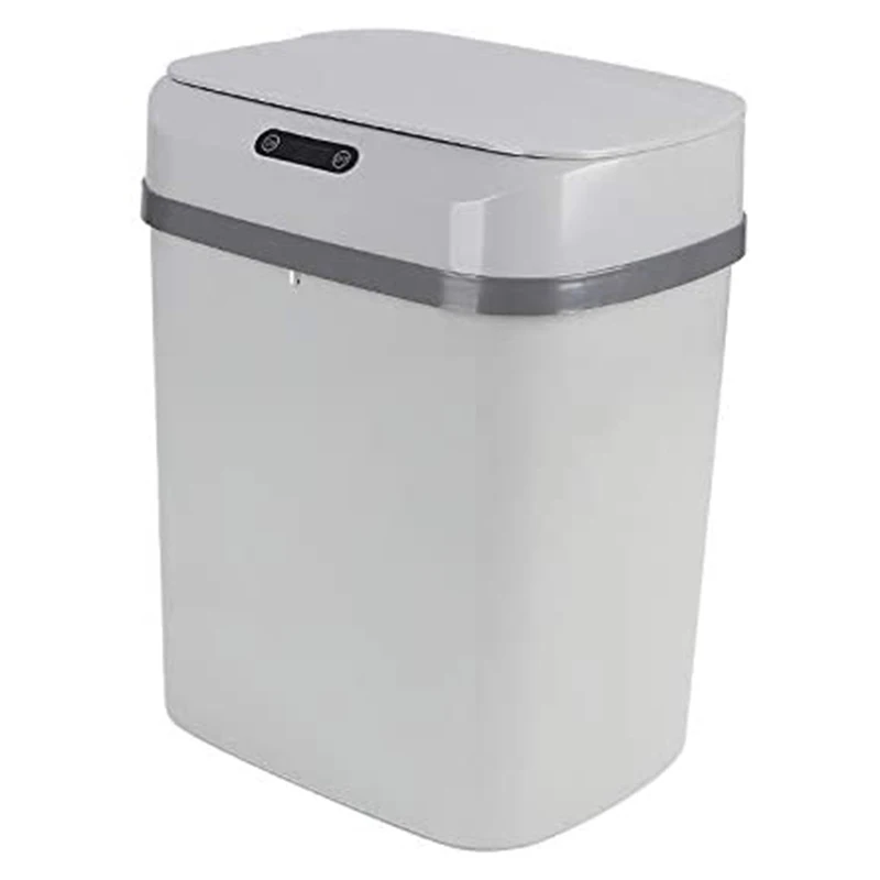 

Smart Trash Can Automatic Induction Open Lid Household Toilet Office Trash Sorting Trash Battery 12L