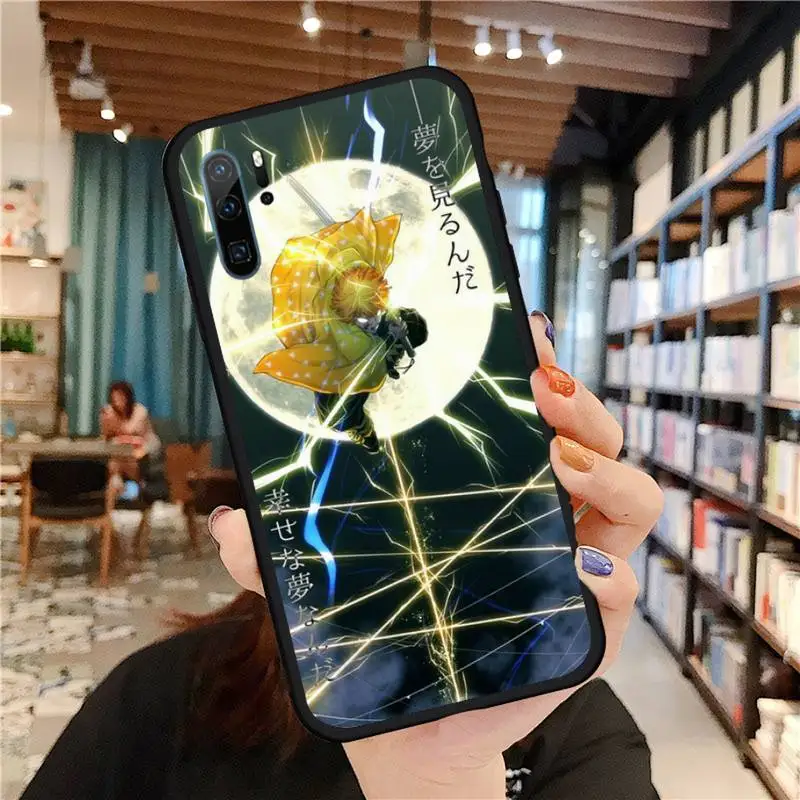 

Demon Slayer cool anime sexy Phone Case For Huawei honor Mate P 9 10 20 30 40 Pro 10i 7 8 a x Lite nova 5t Soft silicone funda