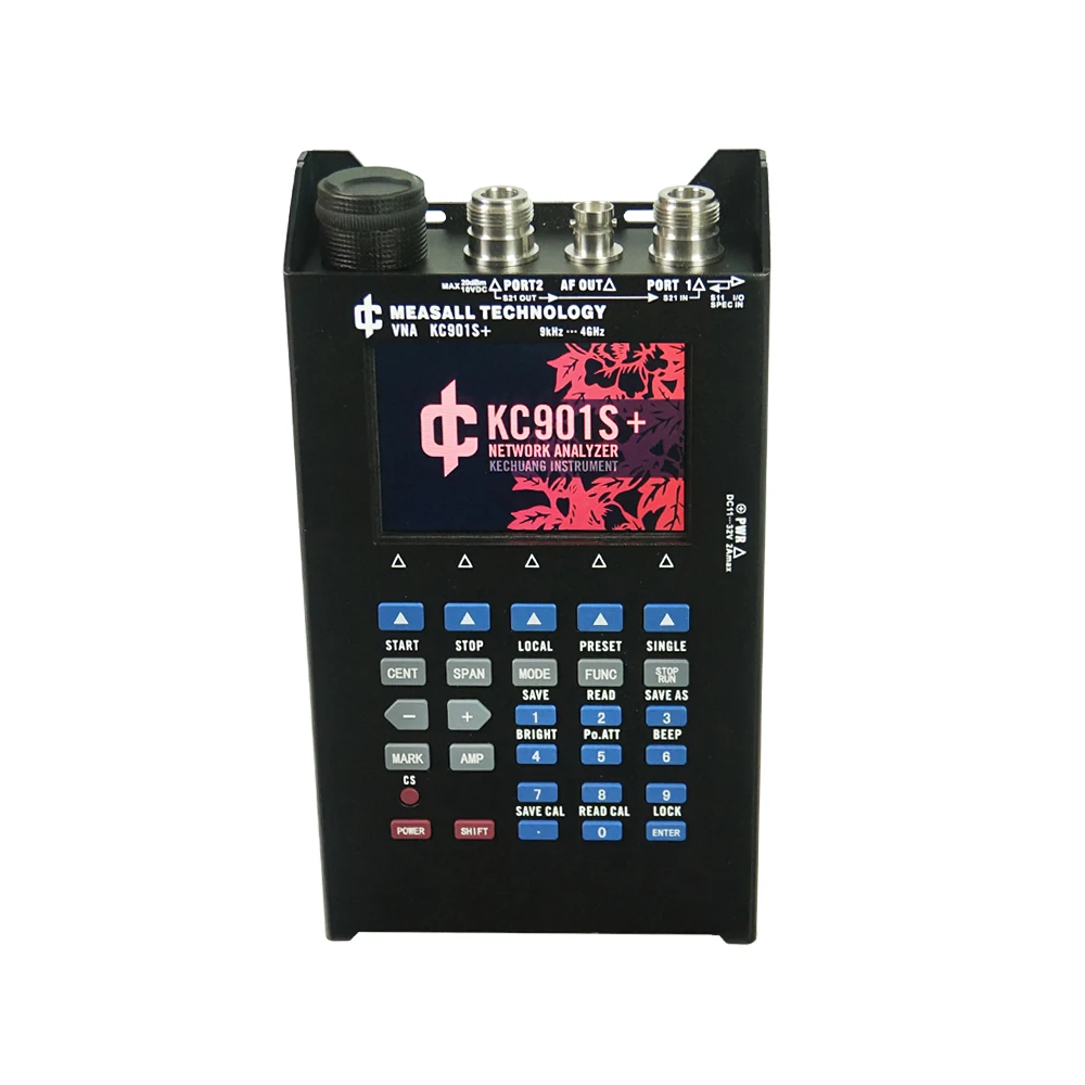 

KC901S+ Vector Network Analyzer Antenna RF Spectrum Field Multimeter SWR Standing Wave Testing 4G Cyber Analyzers