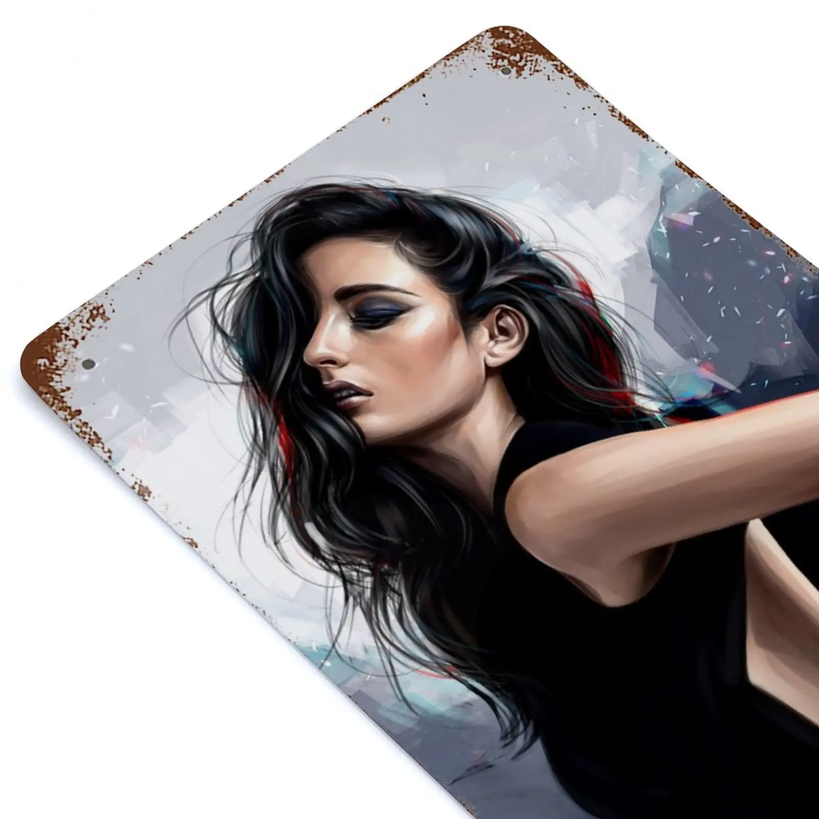 

Banks Printed Retro Metal Poster Decor Home Wall Decoration Tin Sign Plaque