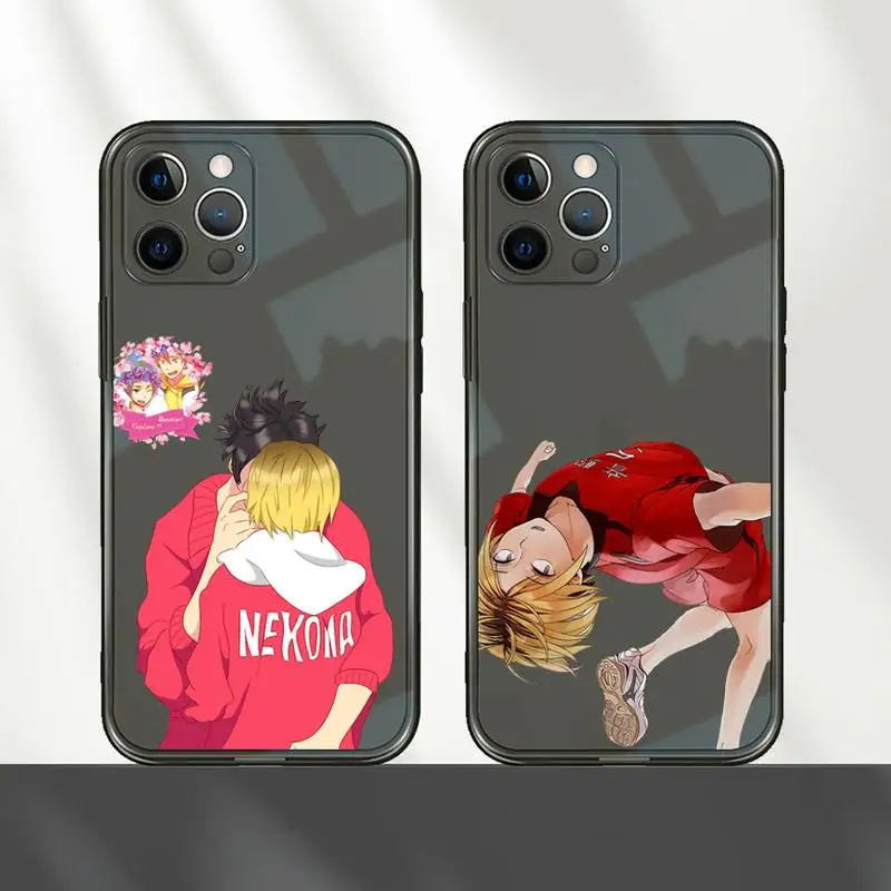 

Kenma Kozume of Haikyuu Phone Case Transparent for iPhone 7 8 11 12 se 2020 mini pro X XS XR MAX Plus