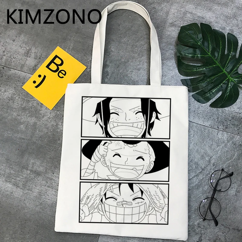 

Многоразовая эко-сумка для покупок One Piece, Хлопковая Сумка