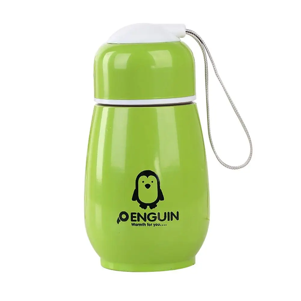 300ml Water Bottle Thermos Cute Lovely Penguin Portable Sport Travel Outdoor Mini Vacuum Flasks Multicolor Cartoon Mug Wholesale | Дом и сад
