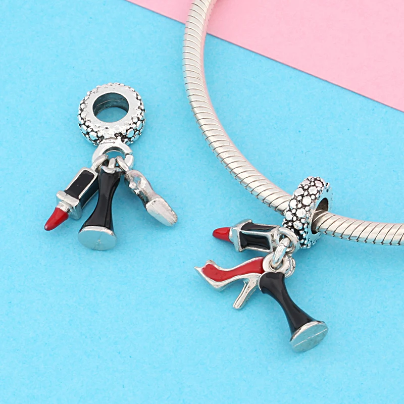 Модные Красные Подвески Leabyl в европейском и американском стиле на высоком