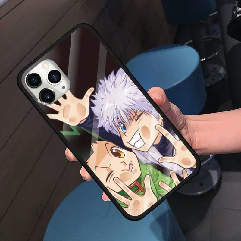 

Hunter x Hunter anime Phone Case for iPhone 11 12 pro XS MAX 8 7 6 6S Plus X 5S SE 2020 XR shell cover funda