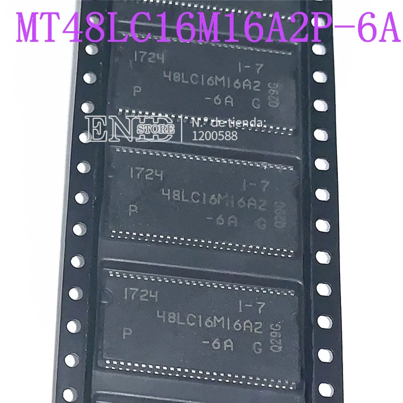 

10pcs/lot MT48LC16M16A2P-6A MT48LC16M16A2P MT48LC16M16 MT48LC16M16A2TG-6A MT48LC16M16A2TG MT48LC16M16A2 TSOP-66 IC