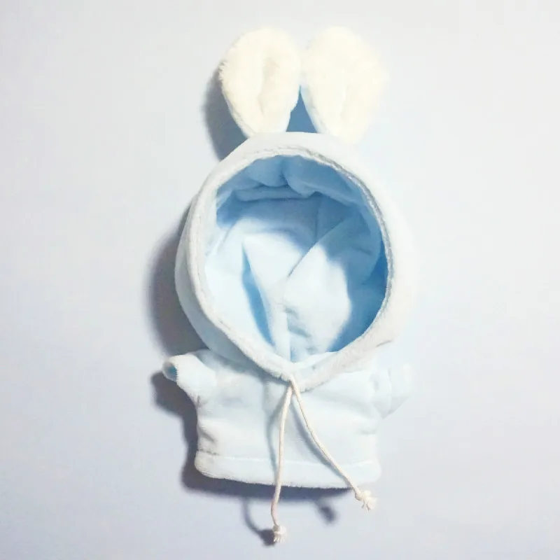 

[MYKPOP] Одежда и аксессуары для кукол KPOP: свитер с капюшоном в виде кролика для кукол 15 см, 20 см, коллекция кукол для фанатов SB20092806