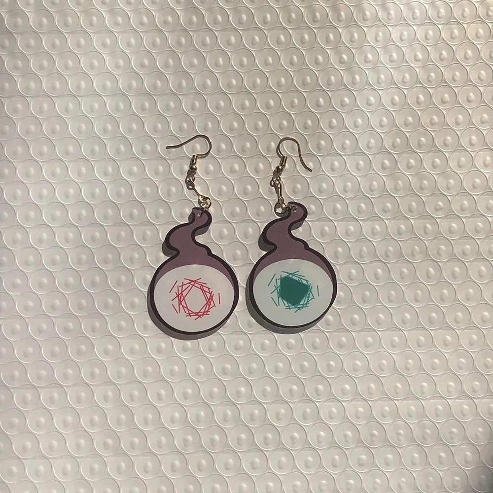 

Hanako Kun Yugi Amane Cosplay Props Earrings Ghost Fire Cosplay Accessory