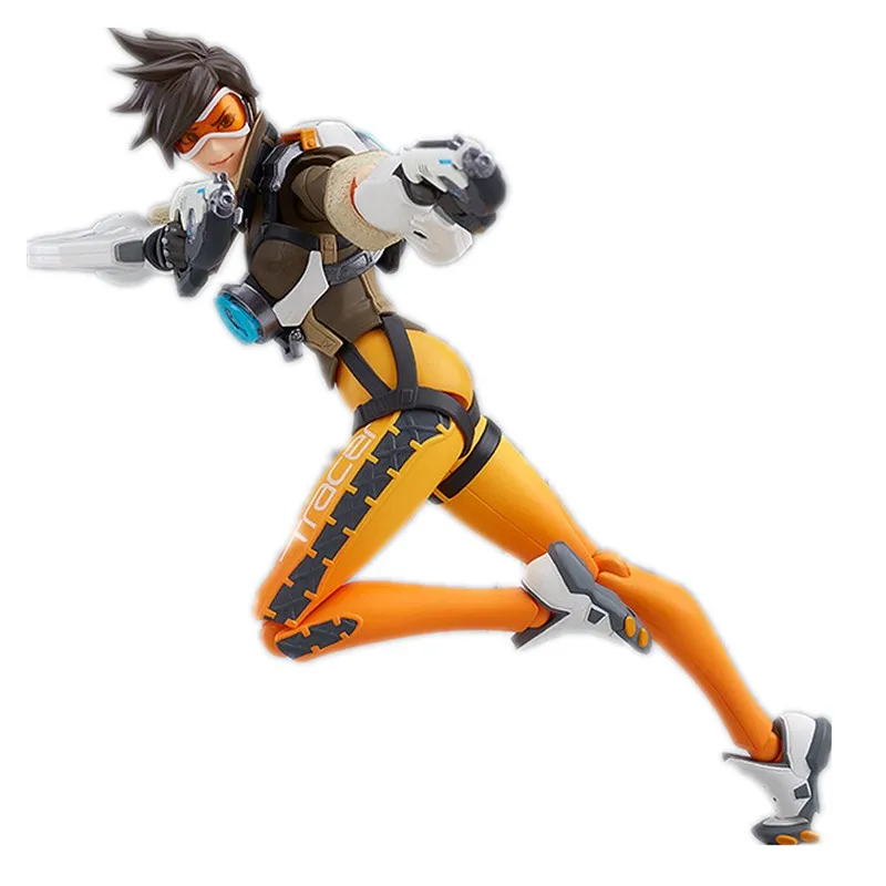 Figma 393 игра Overwatch Tracer Reaper экшн-фигурка серии ПВХ экшн-фигурка Коллекционная модель игрушки кукла подарок 17 см