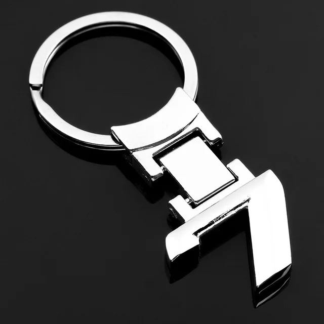 

Модный модифицированный цифровой логотип, металлический автомобильный брелок для ключей, подвеска для BMW X 1, 3, 5, 6, 7, 8, интерьер серии