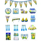 Игрушечный Покемон, 21 стиль, Мультяшные аниме-фигурки, Пикачу, посуда для дня рождения, тарелка, украшение, детские товары, подарок