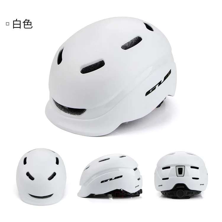 

City Commuter Helmet Charging Mountain Highway Bicycle Helmet with Light Street Climbing Skateboard bicycle helmets for men
