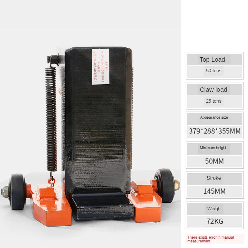 

Oil hydraulic claw jack 5t/10t/20t/30/50t ton duckbill type low-position heavy-duty hoisting machine