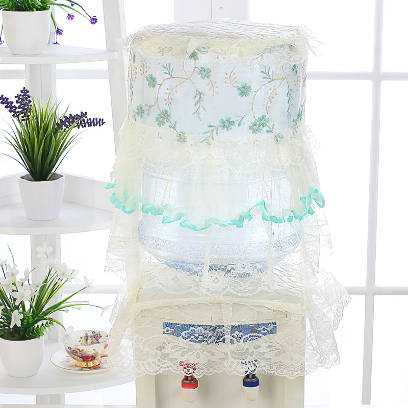 Пасторальный кружевной чехол для бутылки с водой барелл крышка декоративное