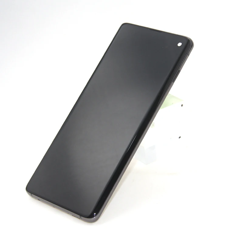 Замена AMOLED LCD для SAMSUNG Galaxy S10 SM-G9730 G973F ЖК-дисплей дигитайзер сенсорный экран |