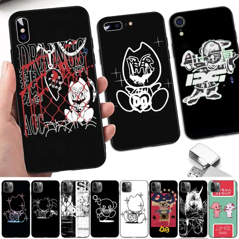 

Drain Gang Phone Case for iPhone 11 12 13 mini pro XS MAX 8 7 6 6S Plus X 5S SE 2020 XR case