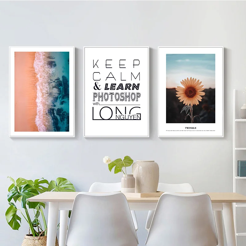 Скандинавский современный минималистичный пейзаж архитектура розовый морской