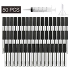 Емкость для туши для ресниц, 10 мл, черная, пустая, с емкостью для ресниц контейнер флакон для косметики, контейнер для макияжа