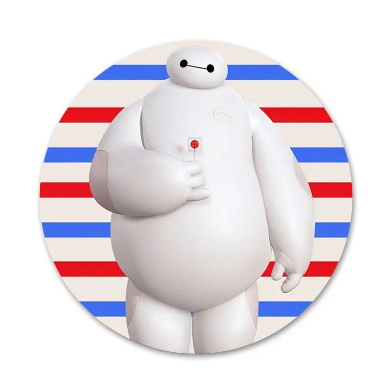 Большие Hero 6 Милые Значки украшение Броши Металлические для одежды рюкзак | Дом и