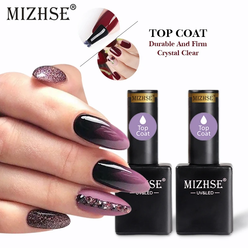 MIZHSE 1 шт. био Гели Soak Off лаки для ногтей УФ гель не протирать Гель лак очищающий