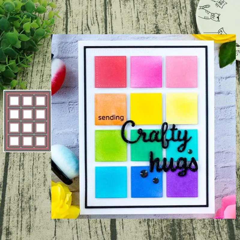 Металлические пресс формы Дворцовая сетка для вырезания скрапбукинга бумаги