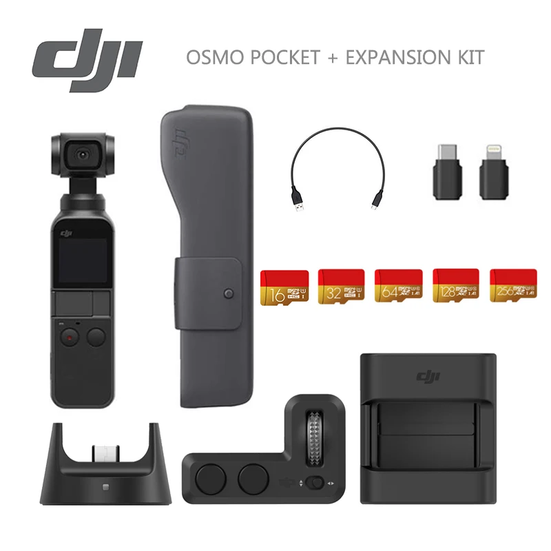 DJI Osmo карман самый маленький 3-осевая стабилизированная селфи! Успей купить! бренд в