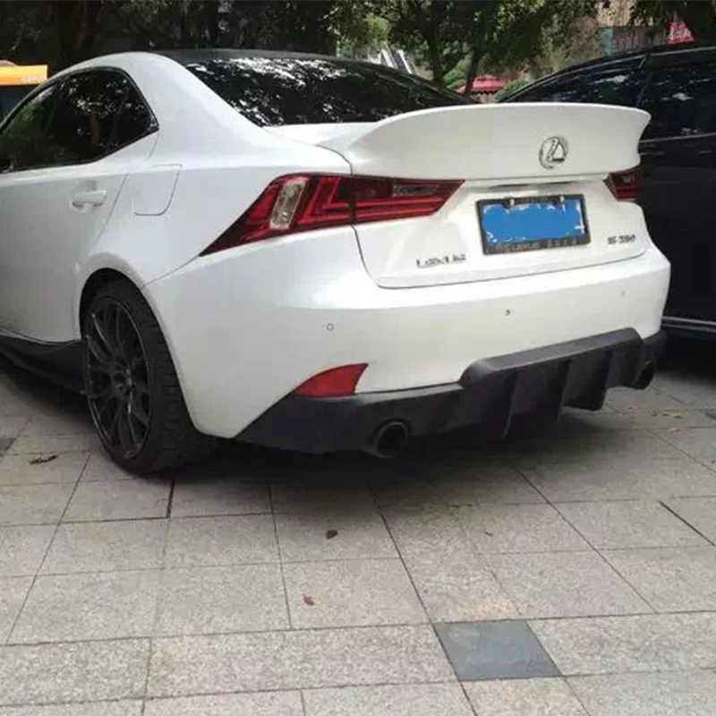 Серое грунтовое автомобильное заднее спойлер для Lexus IS 2013 2016 IS200 IS250 IS300 в стиле