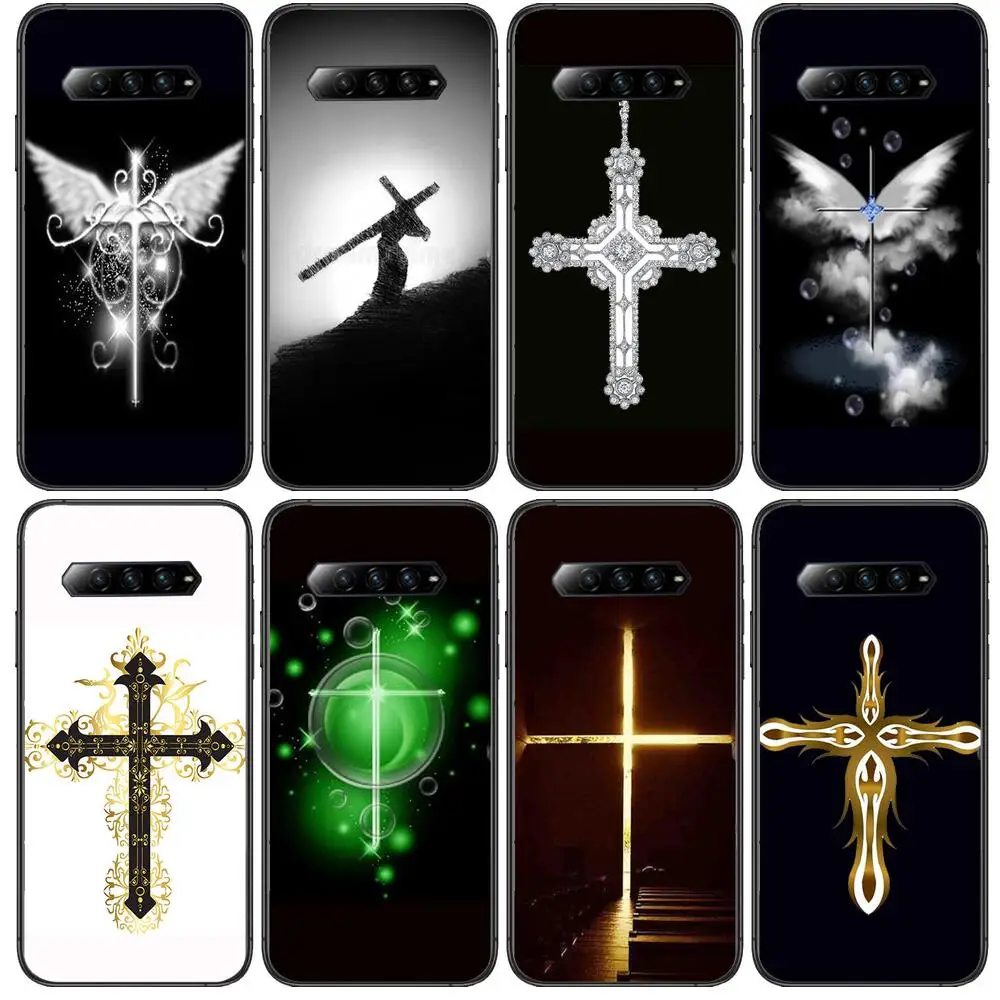 

Bible Jesus Christ Christian Anime Phone Case For xiaomi redmi Black Shark 4 Pro 2 3 3s Cases Helo Black Cover Silicone Back Pr