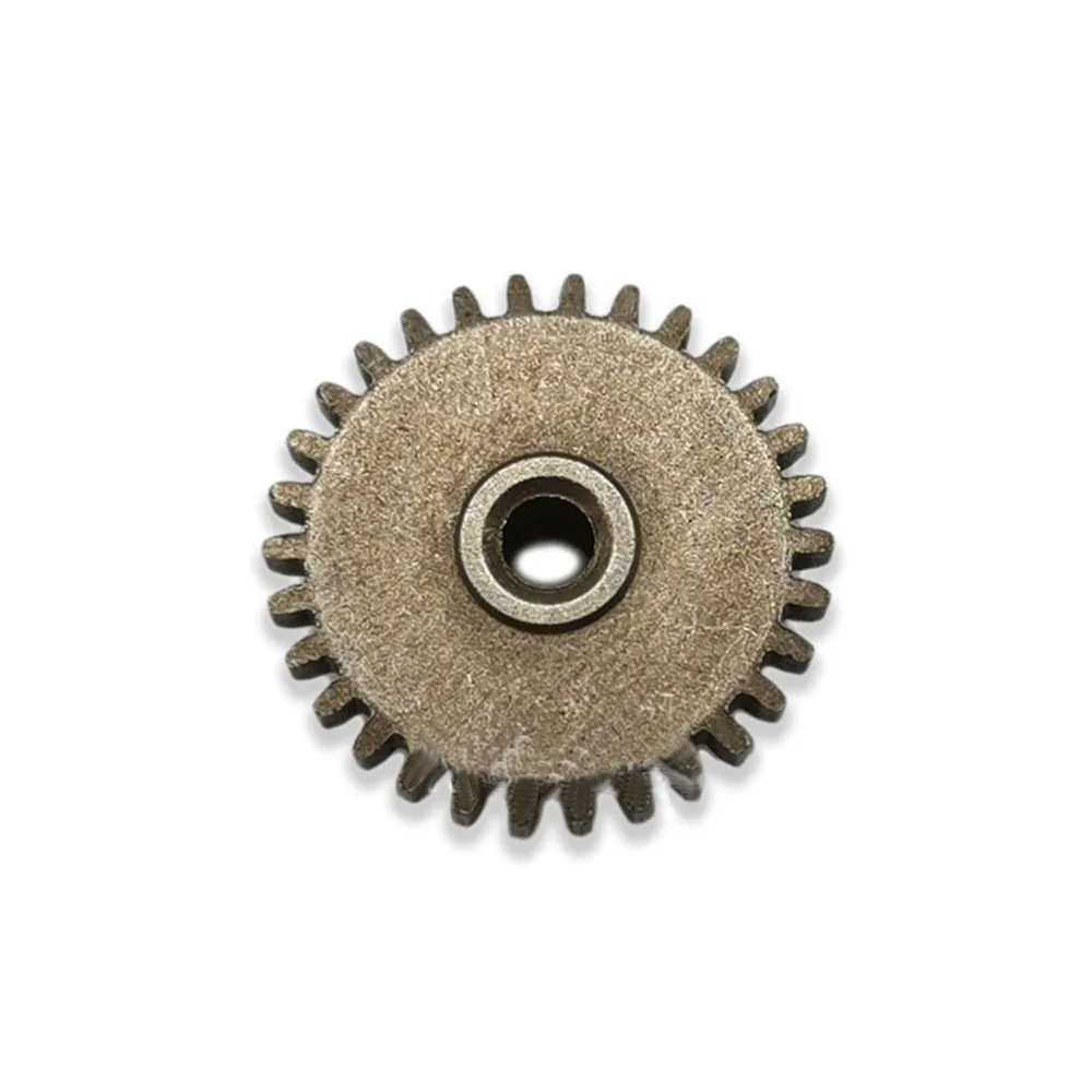 

2PCS 0.5 Modulus Metal Gear Motor Shaft Reduction Iron Double Gear 2.6mm Hole