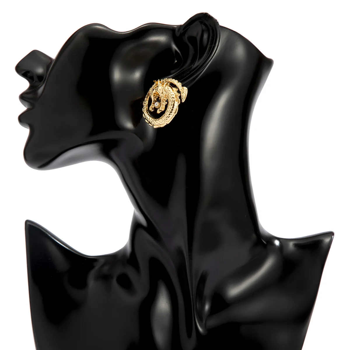 Женские серьги с жемчугом в стиле панк | Украшения и аксессуары