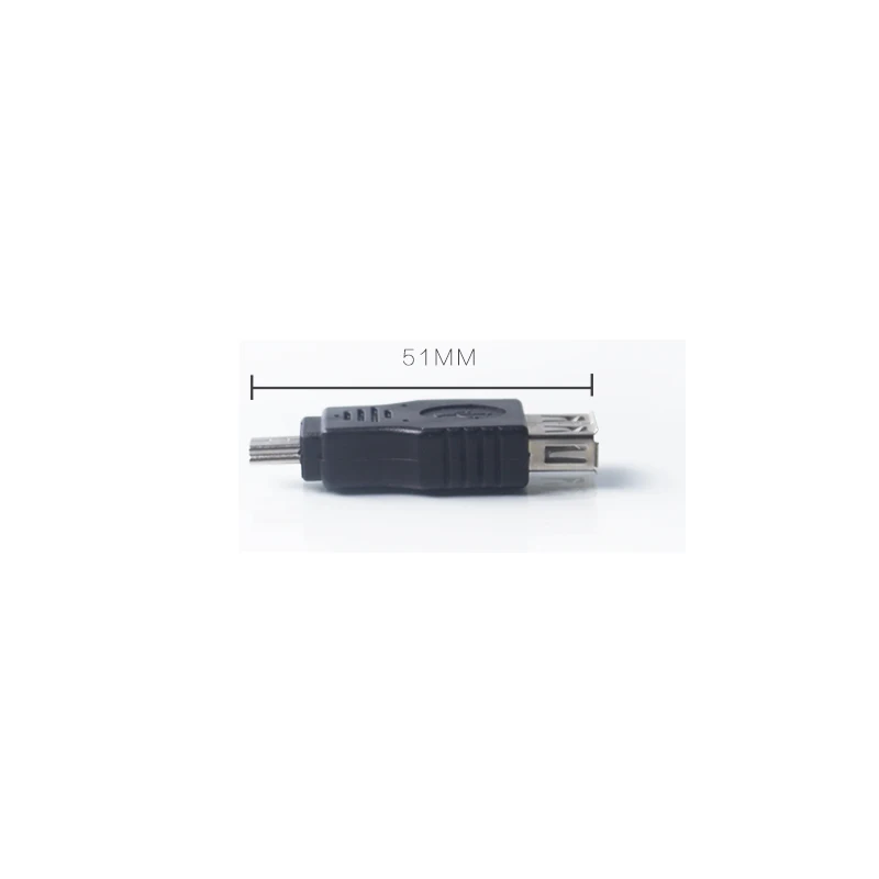 Lingable Оптовая Продажа Mini USB 5Pin штекер на 2 0 A гнездо OTG адаптер конвертер коннектор