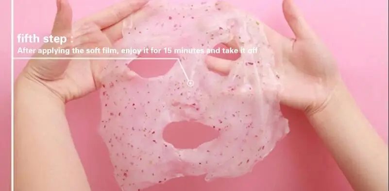 20 шт. коллагеновая маска для лица с гиалуроновой кислотой | Красота и здоровье