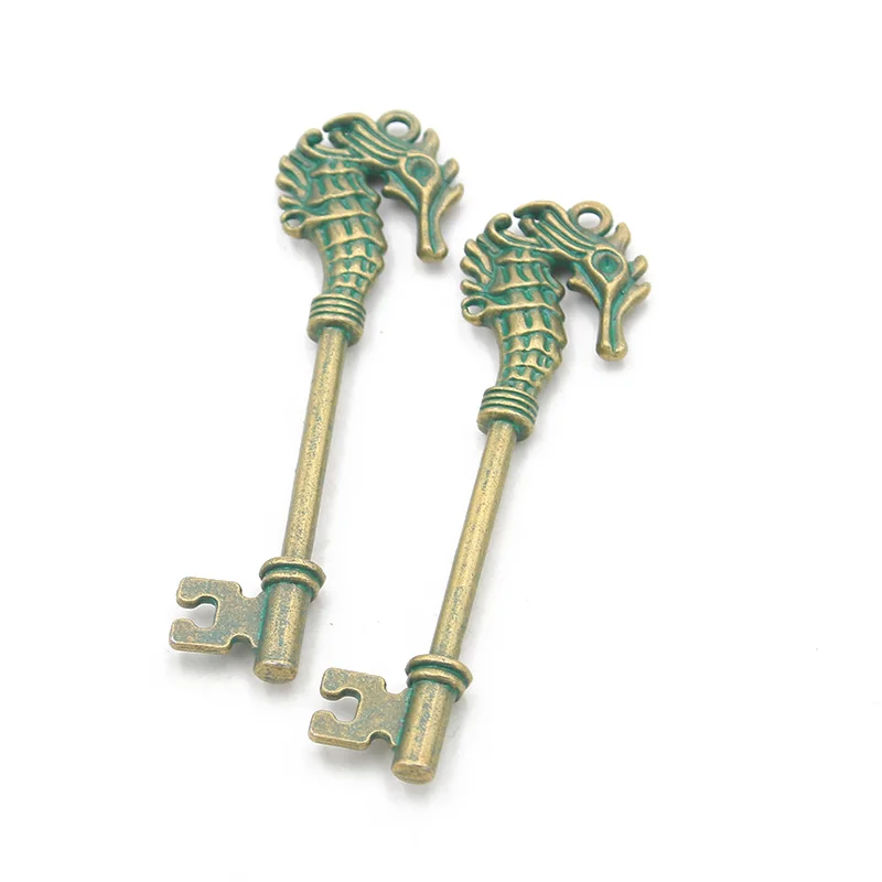 2 шт. 17*44 мм два Цвет шлицевой Шарм Амулет двухсторонний кулон ювелирные изделия