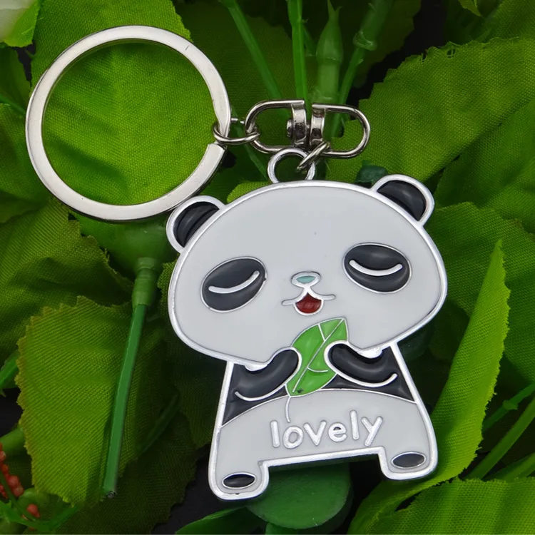 Милый брелок с пандой любовью в стиле Харадзюку животными кольцо-Обложка