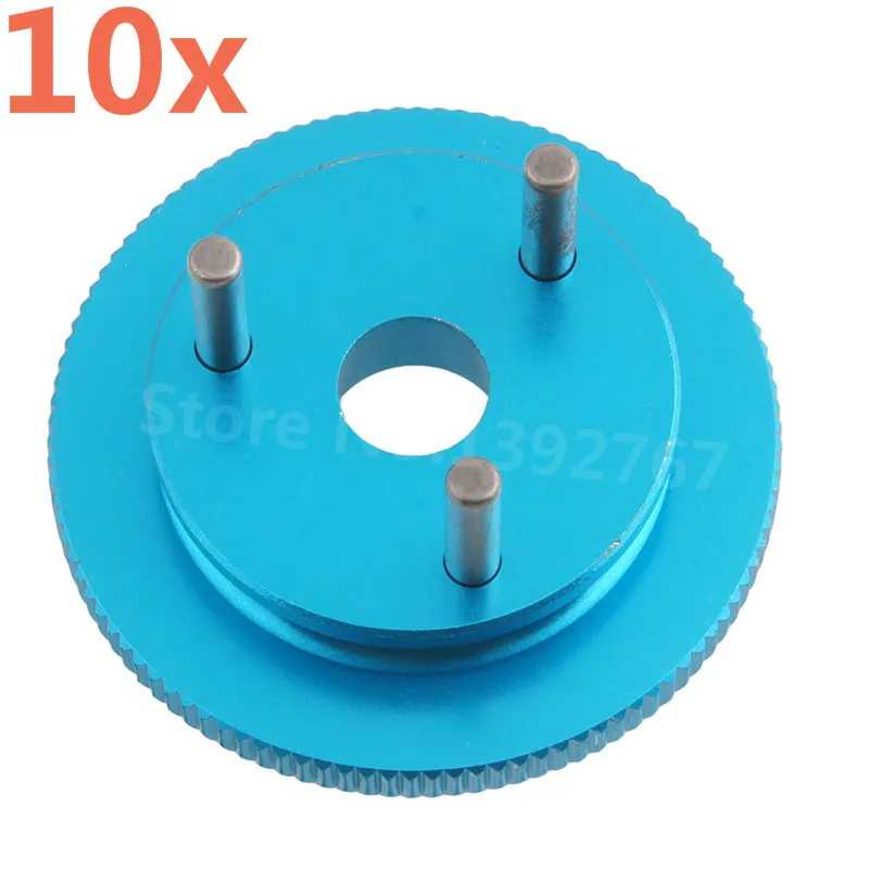 Оптовая продажа 10 шт./лот HSP 81040 маховик (Al.) Сплав для модели автомобиля RC 1/8