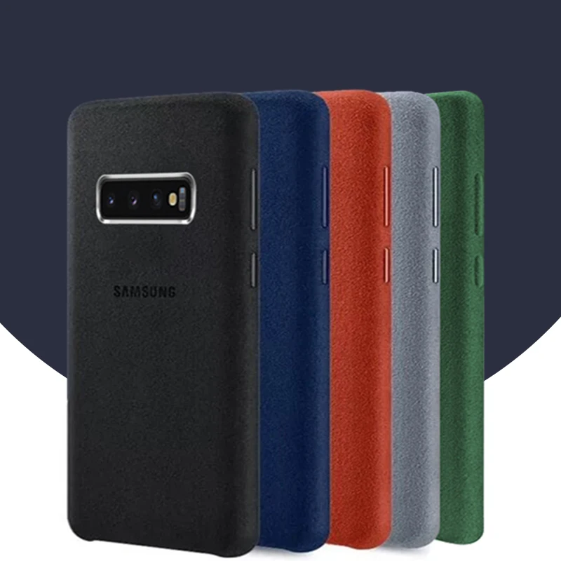 Чехол для Samsung S10 оригинальный защитный чехол из натуральной замши Galaxy Plus + S10e 5