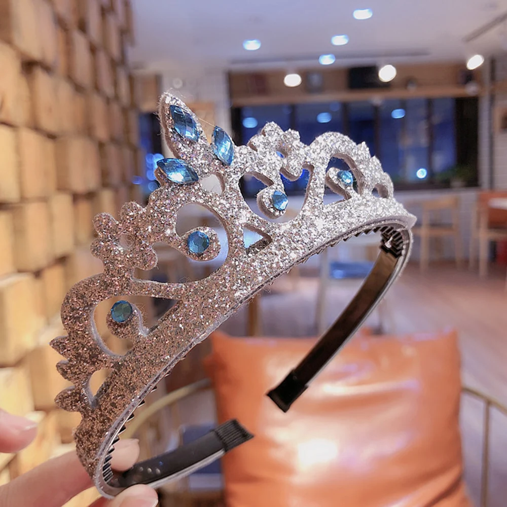 Стразы тиара детский обруч для волос корона девочек высококачественный кристалл