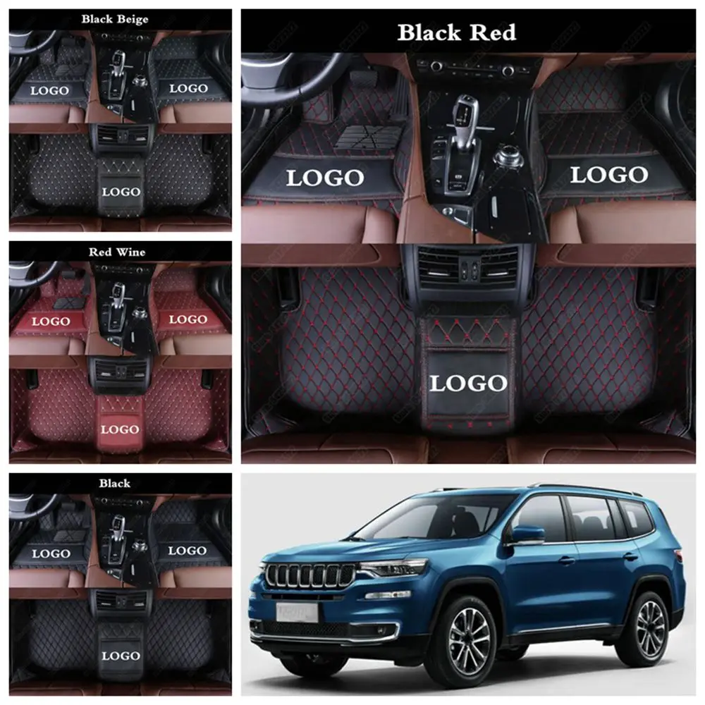 Автомобильные коврики для Jeep Grand Cherokee Commander Compass Renegade Wrangler Patriot под заказ напольный