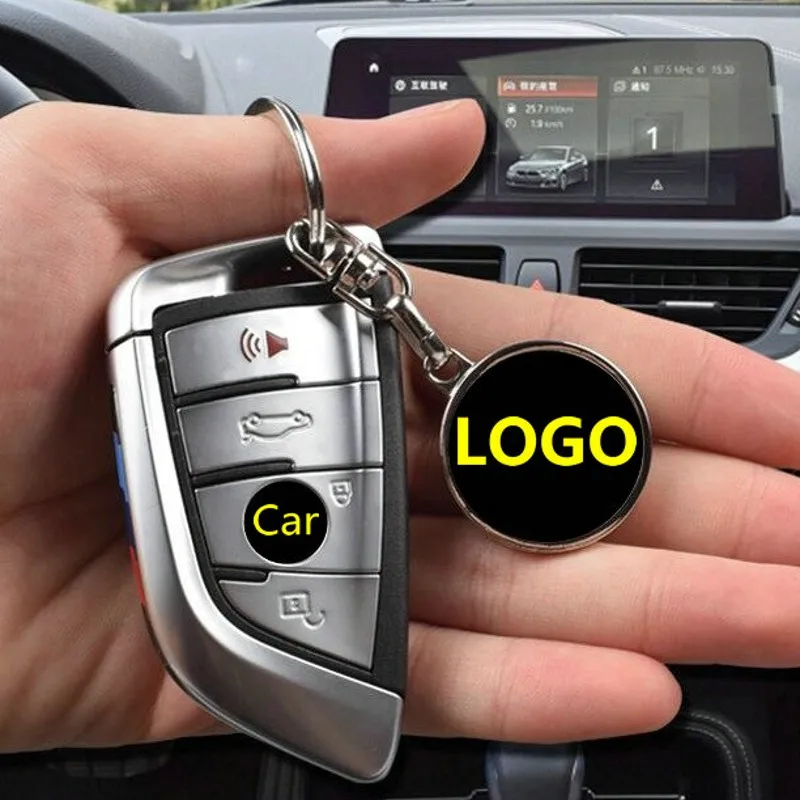 Брелок из цинкового сплава Автомобильная эмблема логотип брелоки для BMW M 1 3 5