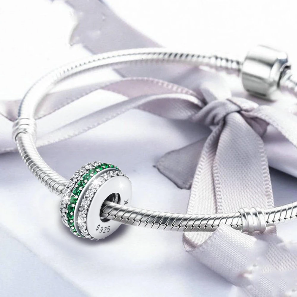 Подходящие для браслетов ожерелий мистических абстрактных бусин с зеленым