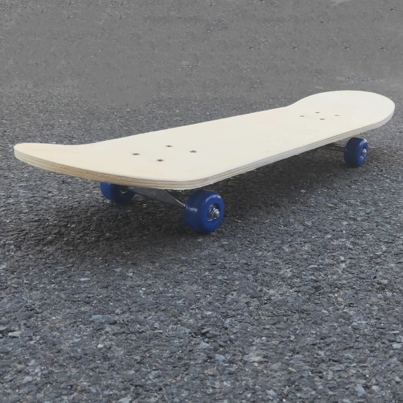 60*15 см Детский скейтборд 7 слоев китайского клена, Skatebooards DIY скейт Booard украшения Панели светильник деревянный двойным рокером