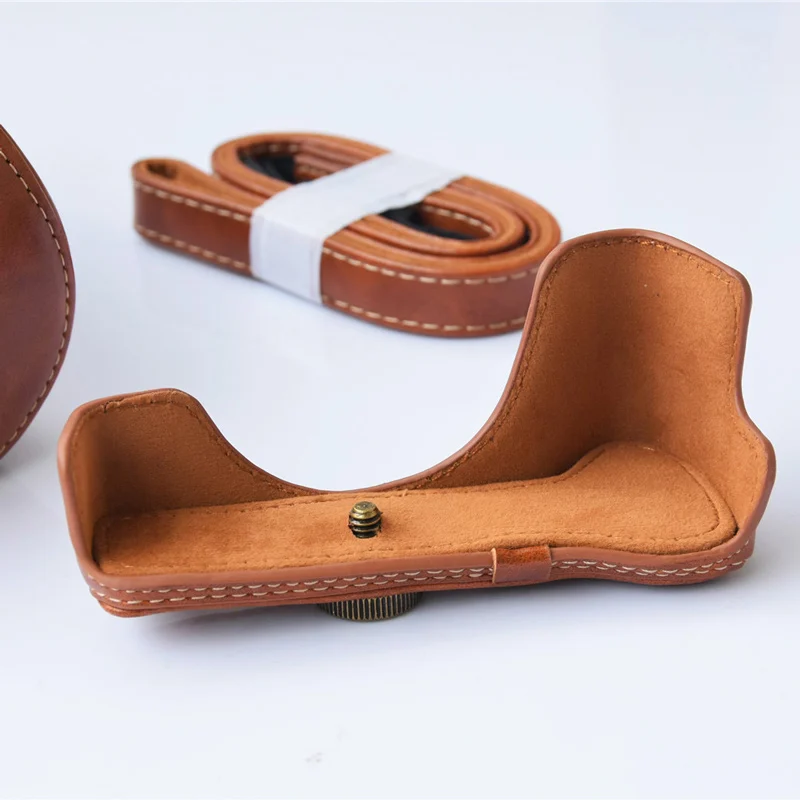 Новый защитный кожаный Камера чехол с откидной крышкой для цифровой