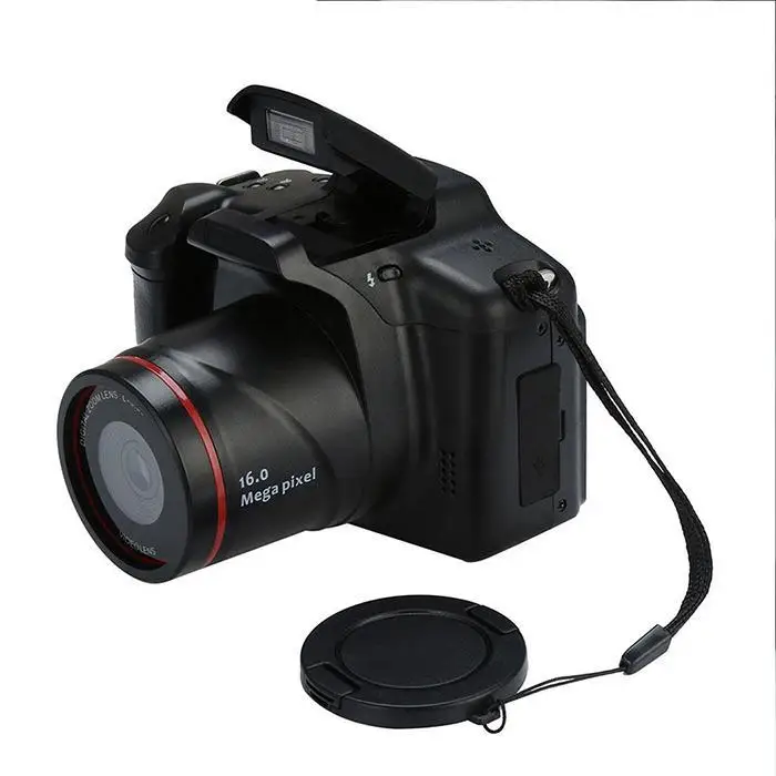 Full HD 1080P SLR Камера сухая батарея домашняя телефото цифровая камера цифровой фиксированный объектив 16X зум AV Interfac