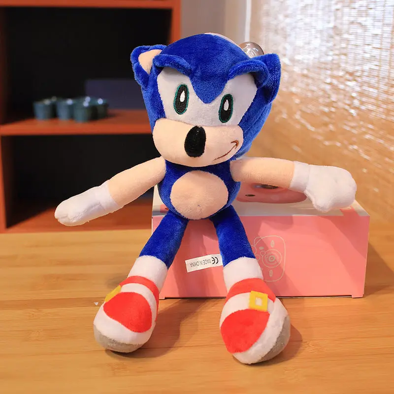 Плюшевые игрушки Sonic мультяшная мягкая набивная плюшевая кукла детские милая