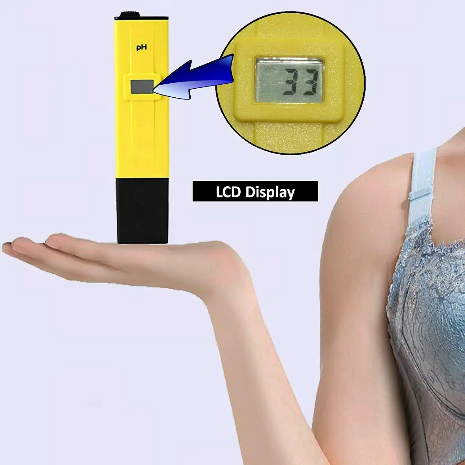 Цифровой измеритель PH для аквариума бассейна спа воды с ЖК-дисплеем |