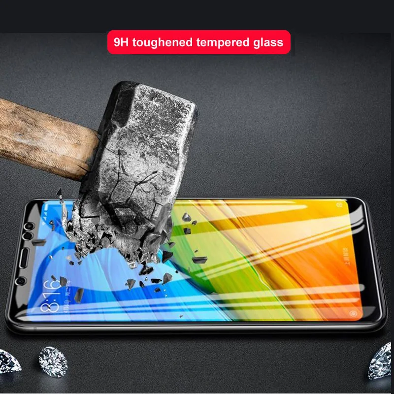 5Pcs For Xiaomi Redmi Note 5 Note5 Tempered Glass Screen Protector 5A Pro Transparent Film 9H | Мобильные телефоны и