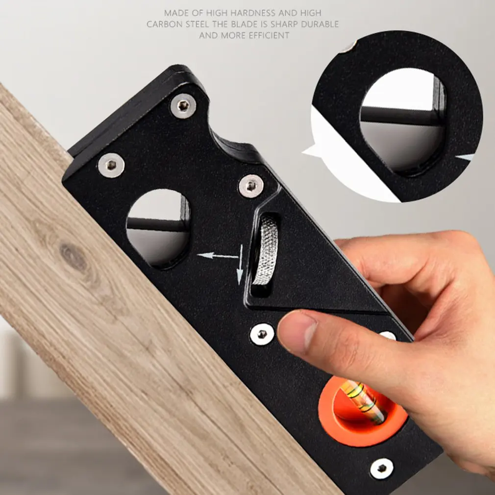 

45 Degree Woodworking Edge Corner Plane Bevel Manual Planer Carpenter Hand Tool Lightweight Portable Chamfering Trimming Planer