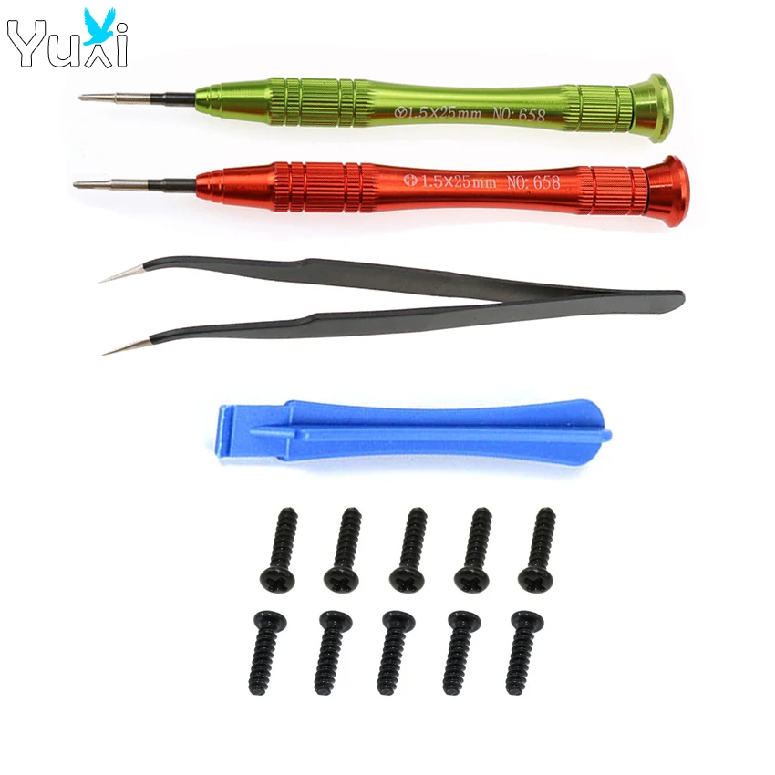 

YuXi For Nintend Switch Console NS Joy-Con Screwdriver Tool Kit for Switch Pro Controller Tear Down Repair Tools